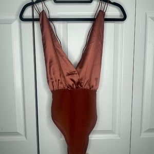 Rust Sexy Bodysuit